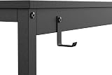 HOMIDEC Writing Desk 100x50x75cm with Storage Bag & Headphone Hook view 8