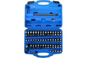 Acymner 52PCS Custom Bushing Driver Tool Set | Bearing and Seal Driver Set 18mm - 65mm Transmission Wheel Axle Bearing Race S