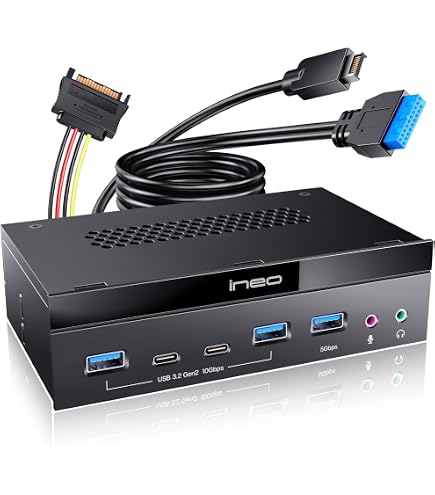 Amazon.com: Mzhou 8-Port USB 3.0 Front Panel Hub Expansion Card