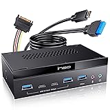 Ineo 5.25" Front Panel USB 3.2 Gen 2 Hub - 2X 10G