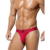 Arjen Kroos Men's High Elasticity Seamless Thong Underwear with Supportive Waistband - Gym & Daily Wear Comfort
