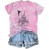 Magical Shirt for Women Magic Kingdom Tshirt Family Vacation Tee Castle Believe in The Magic Summer Trip Tops