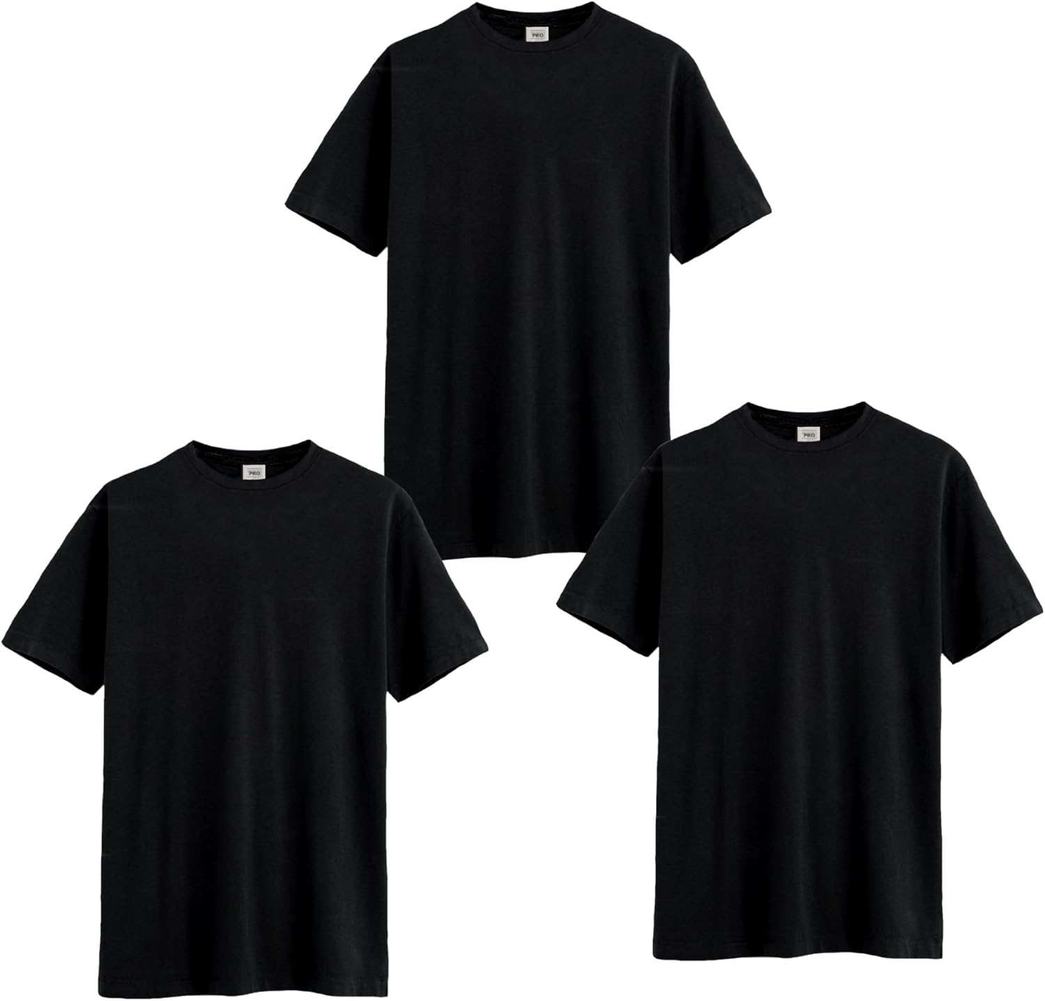 big and tall black t shirts