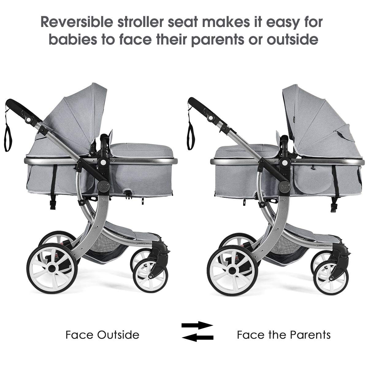 baby joy stroller 2 in 1