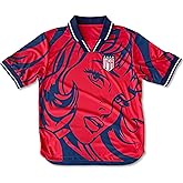 Nestura USA Pop Soccer Jersey, USMNT Jersey, USA Jersey, Us Soccer Jersey Men Relaxed Fit Breathable Wicking Fabric
