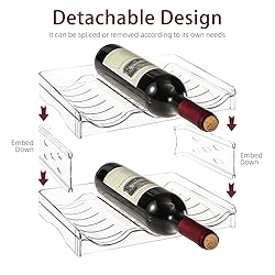 YENXIKU Wine Rack for Countertop, Fridge, Inside