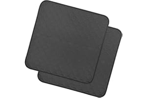Waterproof Chair Pads for Incontinence 2 Pack Washable Underpads 20*20inchs Absorbent Reusable Bed Pads Non-Slip Wheelchair S