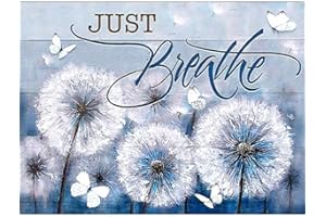 JFYHAB Dandelion Diamond Art Painting Kits for Adults, DIY Butterfly Full Round Diamond Art Kits, Paintings with Diamonds Pictures for Home Wall Decor Holiday Gift16 X12inch