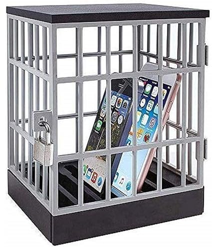 Phone Lock Box Timer Cell Phone Lock Up Cage – Funny Prank Gift, Phone ...