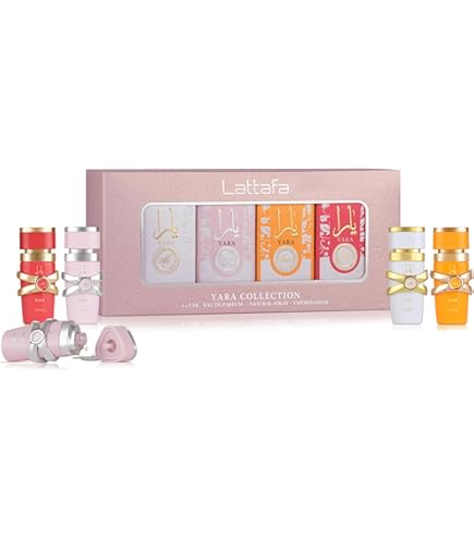 Amazon.com : Lattafa My Yara Collection – 4 × 25 ml Eau de Parfum