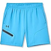 Under Armour Men's Unstoppable Fleece Shorts, (452) Ether Blue / / Black, Large