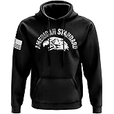 Tactical Pro Supply Patriotic American Flag Heavyweight Hoodies for Men and Women