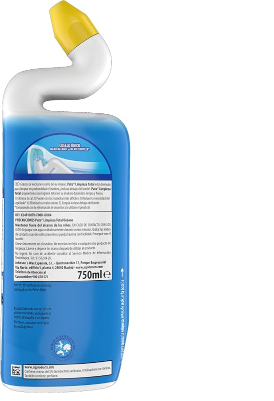 Canard WC Océan 1 unidad bleu