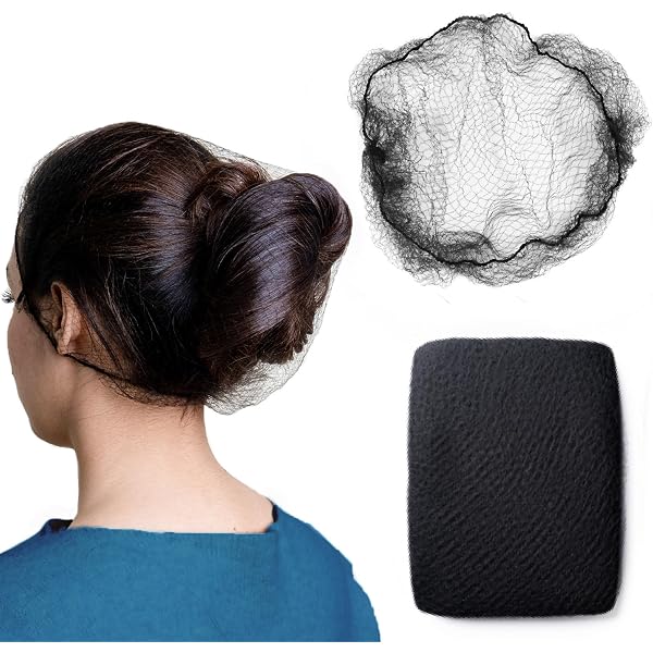 Filets à Cheveux Giantree - Lot De 20 + 20 épingles U - Invisibles - Pour Chignons, Ballet