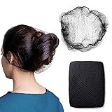 ZefeqCo 100Pcs Black Hair Net 24" Invisible Hair