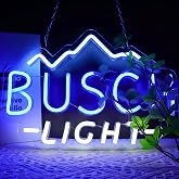 RUIDU Beer Neon Signs Led Sign for Wall Decor Light Up Sign Suitable for Man Cave Office Bar Pub Wall Art Gifts for Game Fans