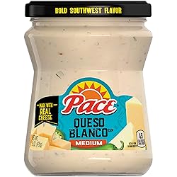 Pace Queso, Queso Blanco Cheese Dip, Great for