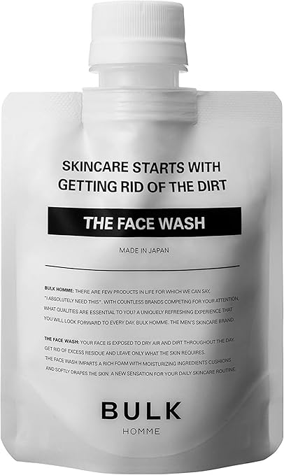 Amazon バルクオム 洗顔料 100g メンズ スキンケア 男性 洗顔 濃密 泡 毛穴 Bulkhomme The Face Wash Bulk Homme バルクオム 洗顔フォーム 通販