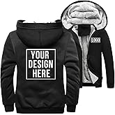 Custom Hoodie Jackets for Women Personalized Zip Up Fleece Jacket Design Logo Sweatshirt