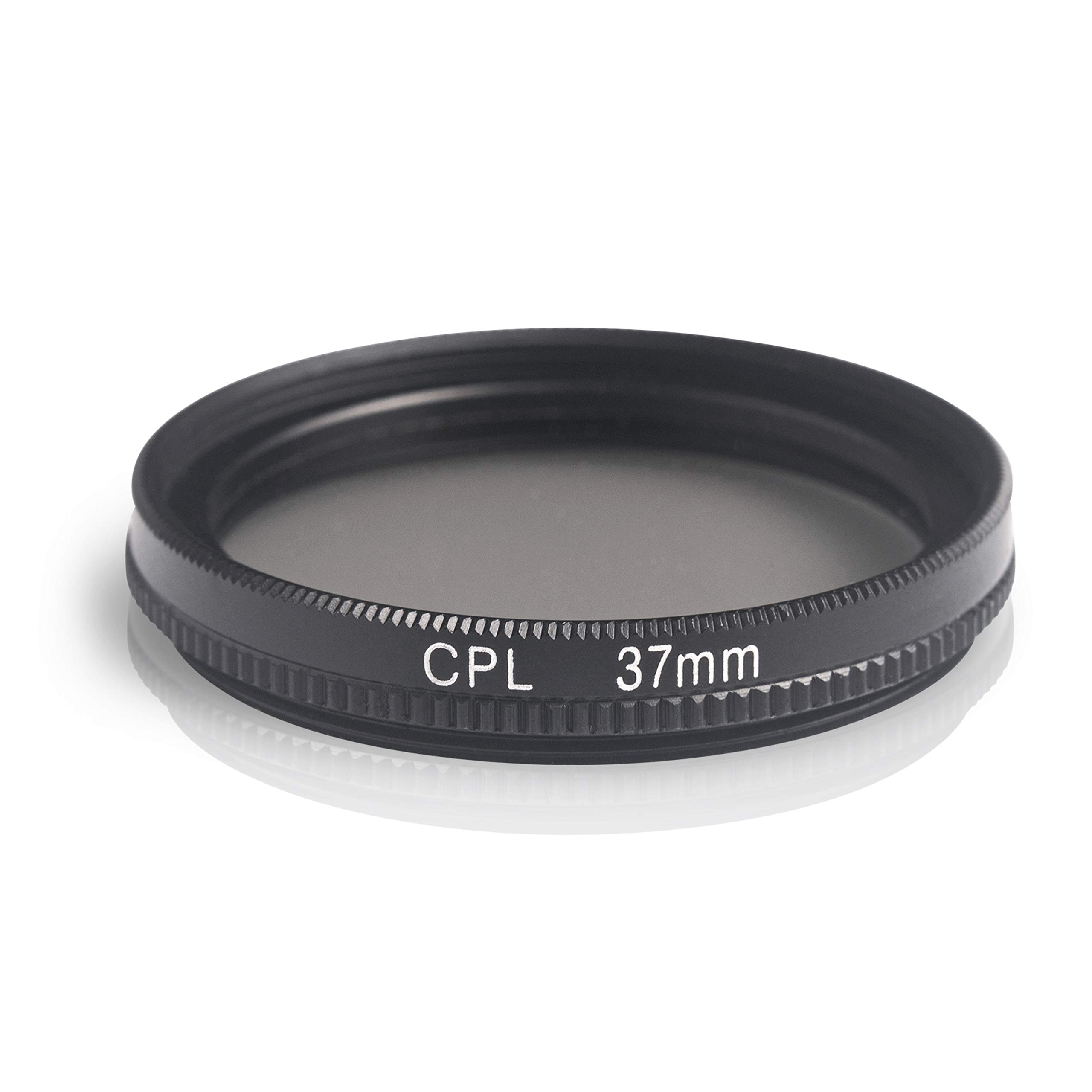 Ares Foto® CPL Circular Polarizing Filter, Polfilter, optical glass & aluminum. For Canon Sony Nikon Fujifilm Pentax Tamron Sigma Leica Olympus Panasonic (37mm)