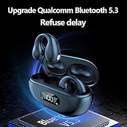 Wireless Ear Clip On Headphones Bluetooth, 2023 New