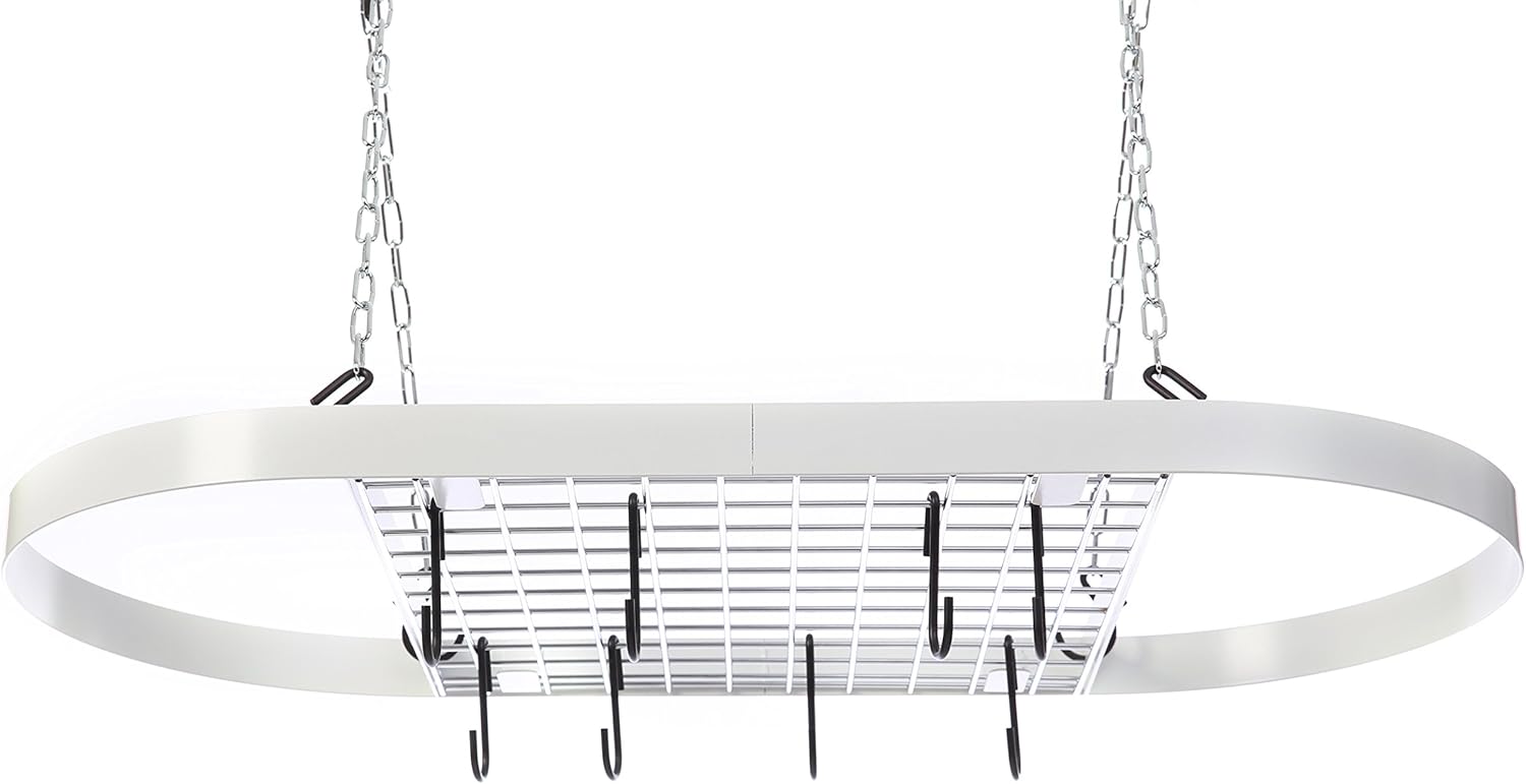 Kinetic Pot, Black with Silver Rack: Kitchen Pot Racks: Kitchen & Dining