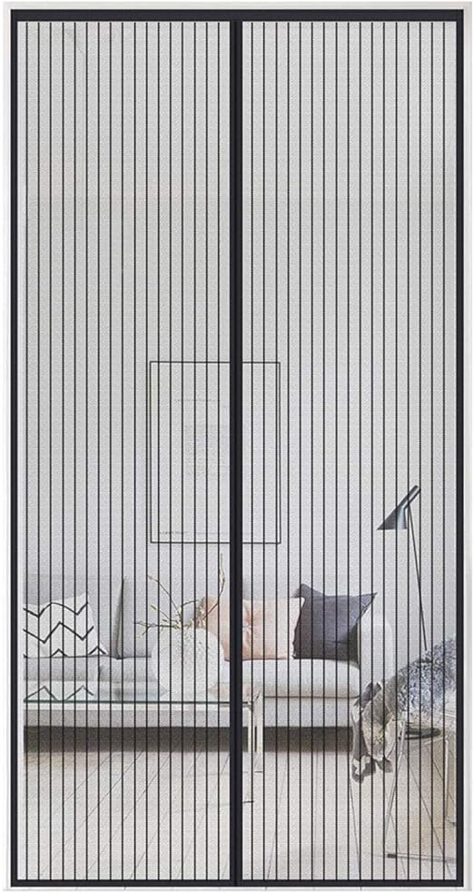 Mosquitera Puerta MagnéTica,90x245cm Mosquitera Para Puertas, Cierre
