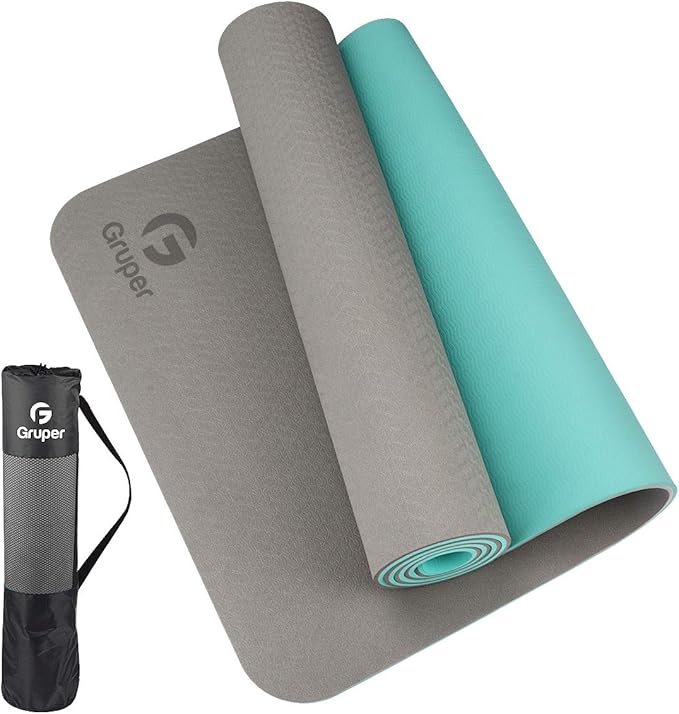 Gruper Yoga Mat Non Slip, Eco Friendly Fitness Exercise