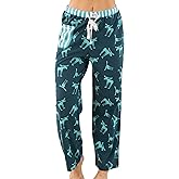 Lazy One Pajamas for Women, Cute Moose Pajama Pants and Top Separates