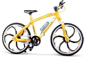 BERRY PRESIDENT 1:10 Scale Die-Cast Alloy Mini Mountain Bike Bicycle Model Toy Desktop Decoration Crafts for Cycling Lovers Bike Racers Athletes Children Boys and Girls