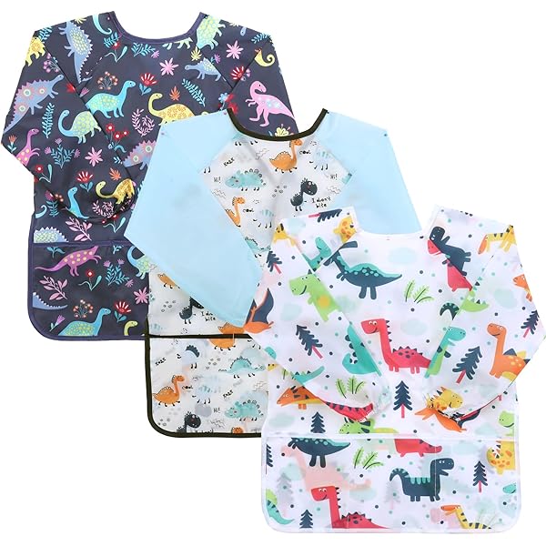 Delantal Para Niños, Delantales De Pintura 12 PCS 12 Colores Impermeables Tela No Tejida Delantales Para Manualidades Actividad De Pintura Artística, Eventos Comunitarios Y Cocina Para Cocinar