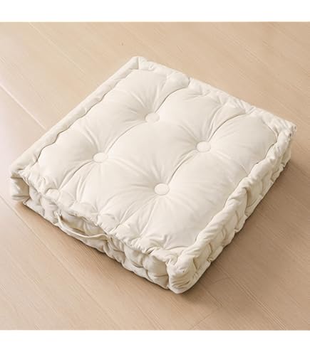 Large Floor Pillow Comfy Square Floor Pillow 20x20 Inch Memory