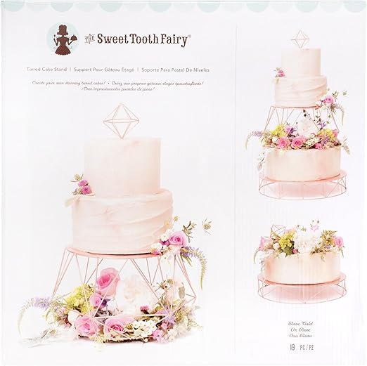 Amazon Com American Crafts 341986 19 Piece Tiered Rose Gold