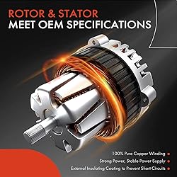 A-Premium Alternator Compatible with F-150