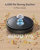 eufy G50 Robot Vacuum Cleaner 4000 Pa Strong Suction Pet Hair Quiet 55 dB view 3