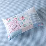 Prime Linens Duvet Cover Set 4 Pcs Floral Blue Single Brushed Microfibre view 4