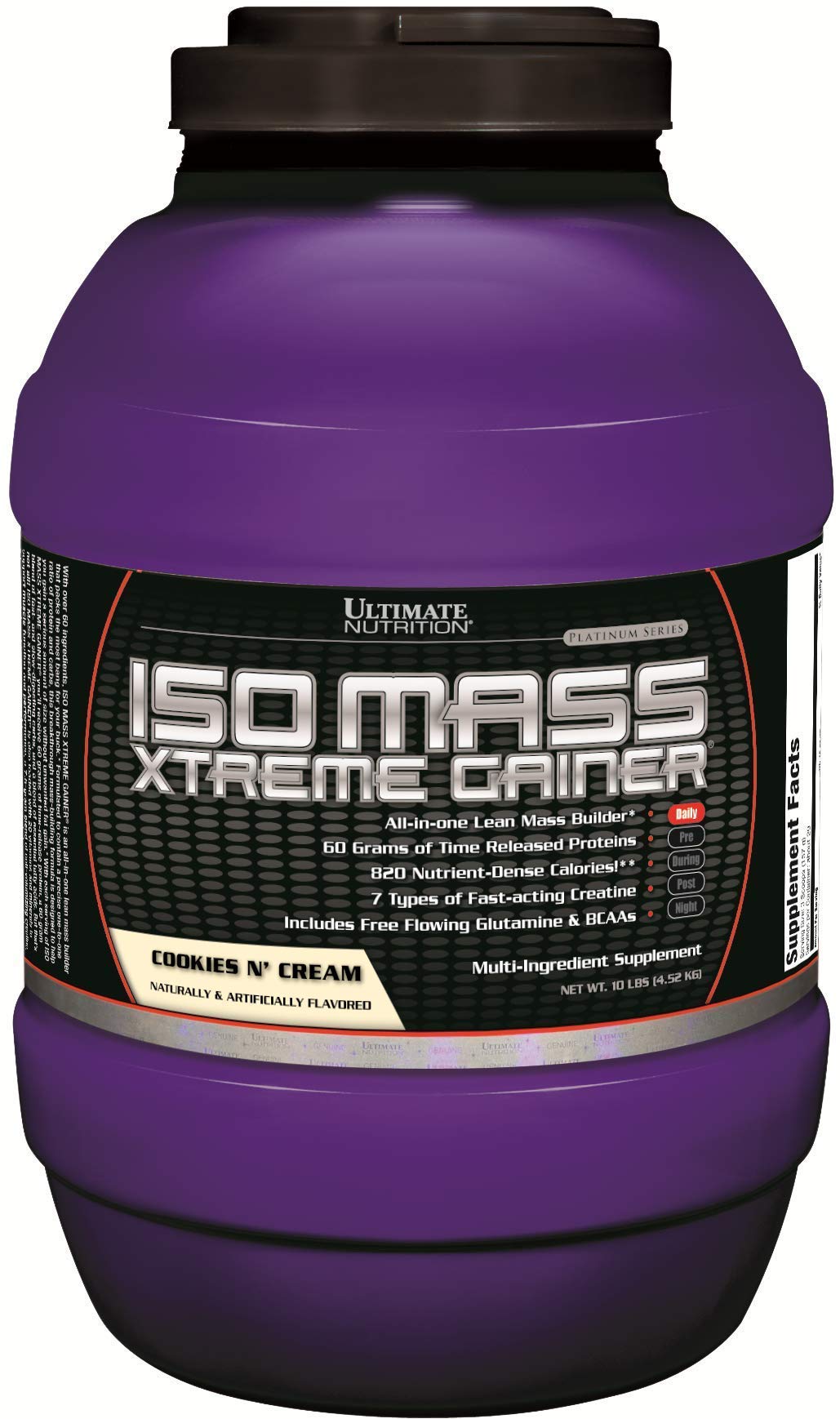 Ultimate Nutrition ISO Mass Xtreme Weight Gainer Protein Isolate Powder