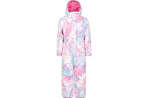 Mountain Warehouse Cloud Kids All in 1 Snowsuit - Waterproof Skisuit