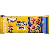 Keebler Chips Deluxe, Chocolate Chip Cookies, Made With M&amp;M&rsquo;s, 9.75 oz | Chocolate chips cookies made with M&amp;M&rsquo;s, the perfect sweet treat for snacking, dessert, or sharing at a party