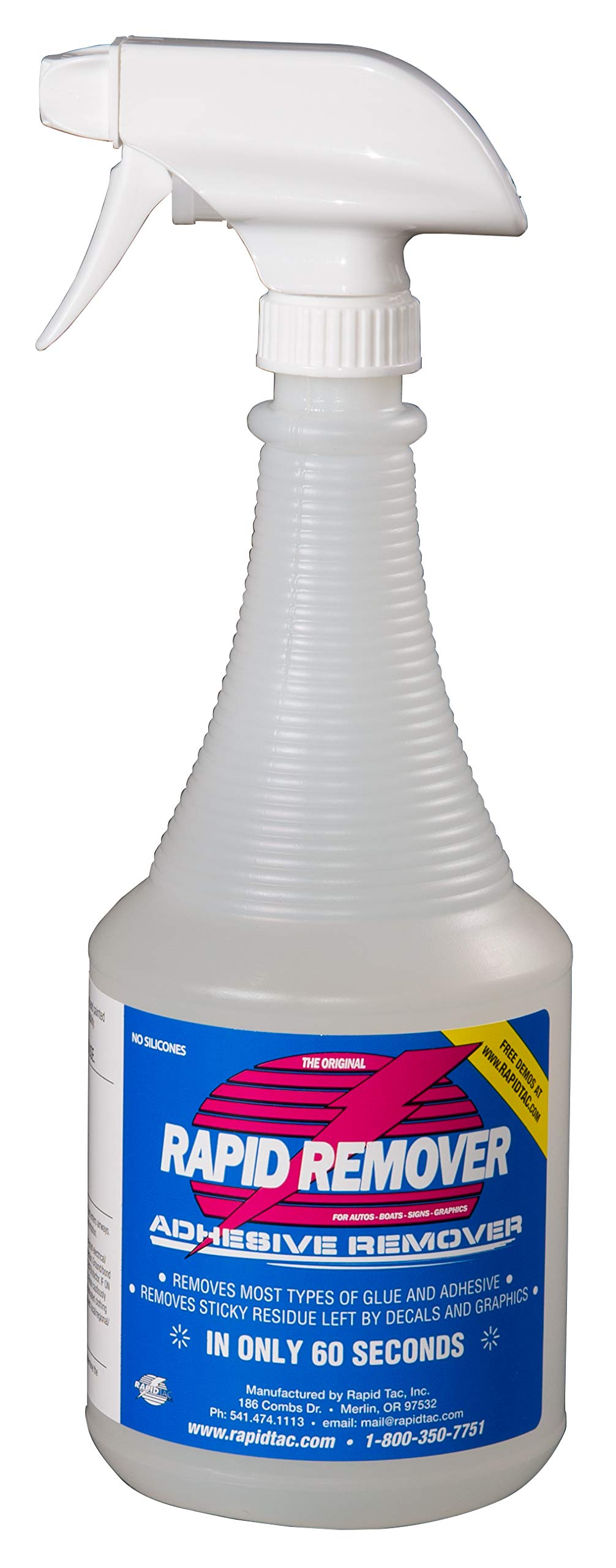 Rapid Remover Adhesive For Vinyl Wraps Graphics Decals Stripes 32oz Sprayer eBay