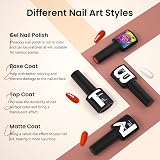 Phoenixy Gel Nail Polish Set 24Pcs with Base Coat Top Coat 7ml view 7