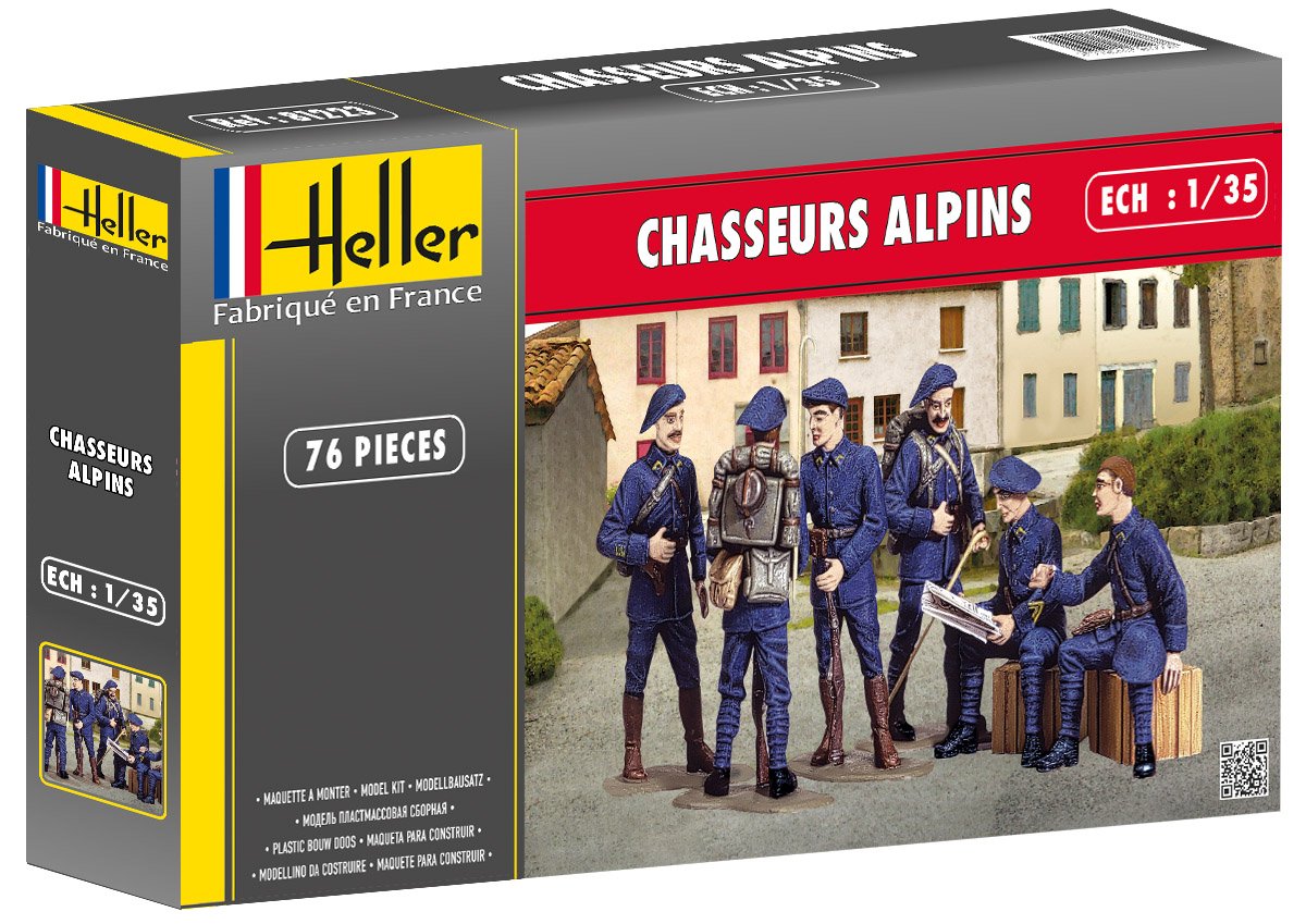 Heller 1:35 - French Mountain Troops
