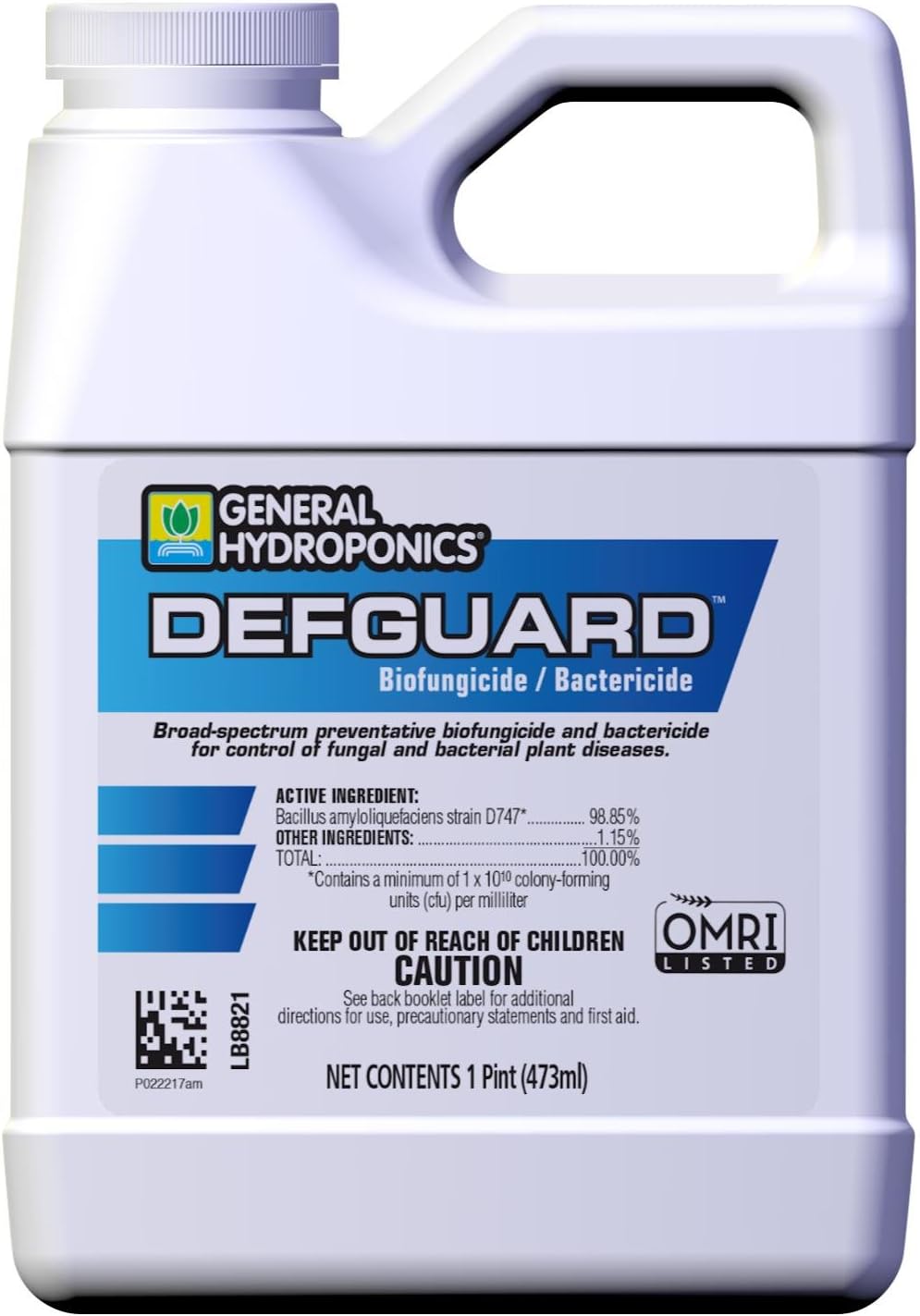 Amazon Com General Hydroponics 722076 Defguard Bio Fungicide White Garden Outdoor