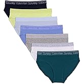 Calvin Klein Kids Girls' Modern Cotton Bikini Days of the Week Underwear 7-Pack