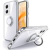 Silverback for Moto G Stylus 5G 2024 Case Clear with Ring Kickstand, Protective Shock -Absorbing Shockproof Case for Motorola Moto G Stylus 5G 2024 - Clear
