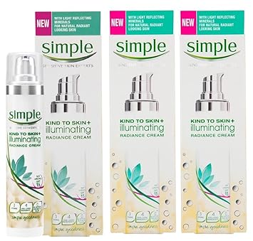 simple illuminating radiance cream