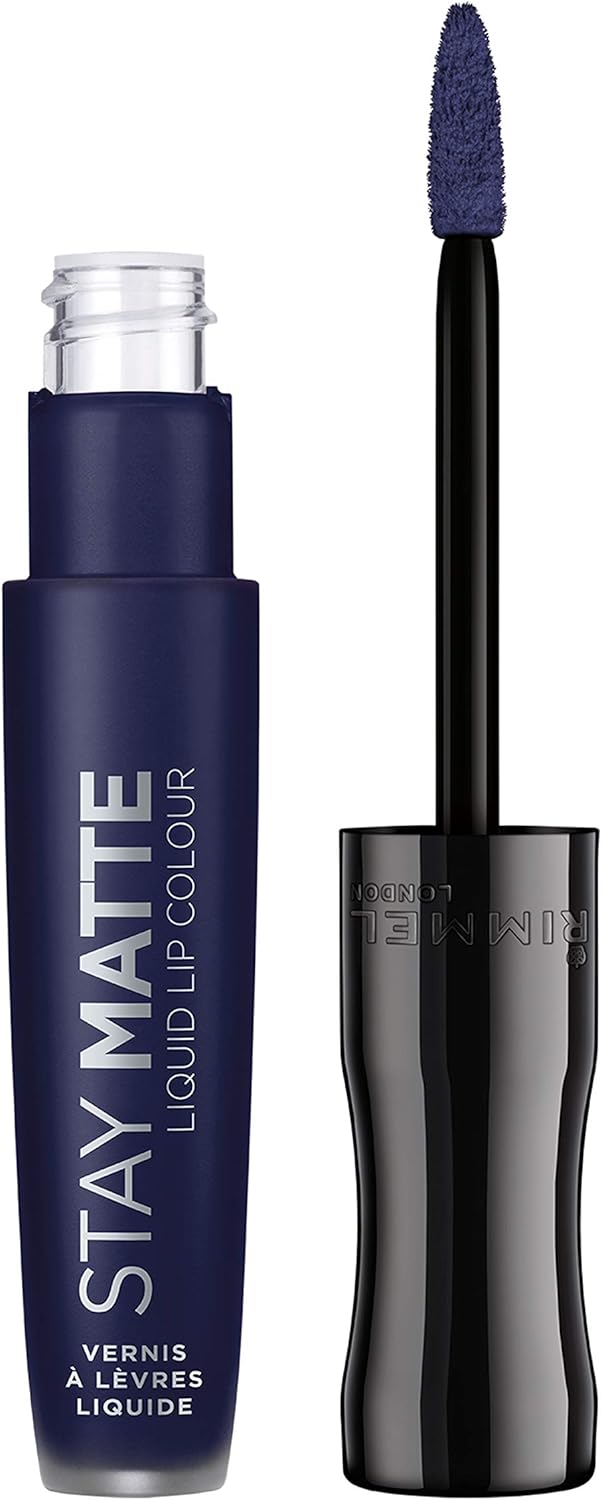 Rimmel Stay Matte Liquid Lipstick, Blue Iris