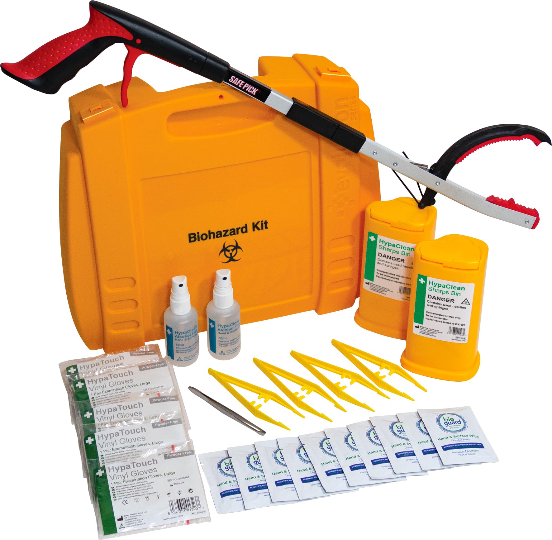 Safety First Aid Group Group HypaClean Sharps Disposal Kit