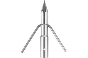 Cajun Bowfishing Piranha Bowfishing Point - Innovative Design, Maximum Durability, and Quick Fish Removal