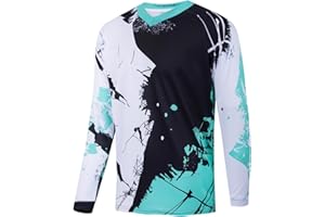 TELEYI Kids Cyling Jersey,Youth Dirt Bike Jersey Boys Bicycle Shirt Girls Motorcycle Motocross Long Sleeve Off-Road Downhill Tops